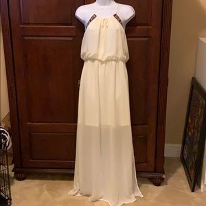 Off White Maxi Dress